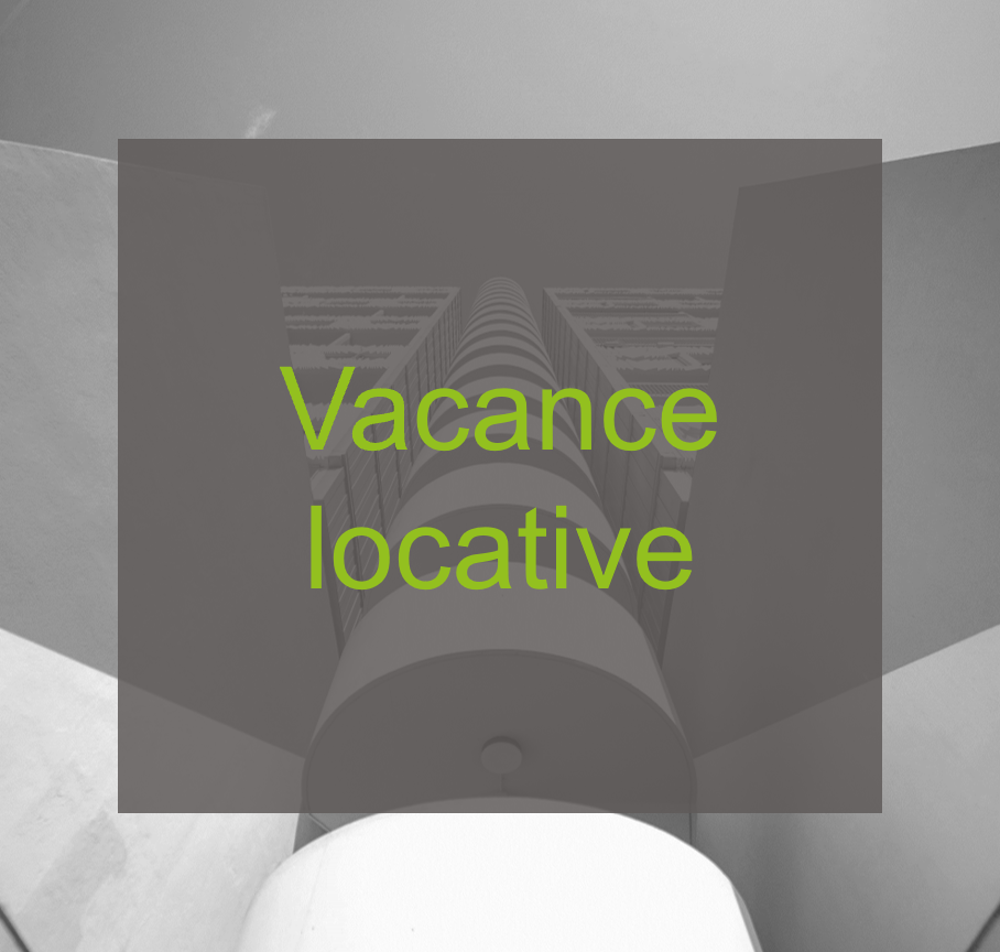 Infographie sur la vacance locative réalisée par Aveltys, illustrant les enjeux de gestion énergétique et d’occupation des bâtiments tertiaires.